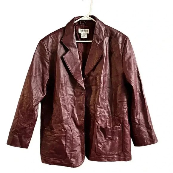 Bagatelle leather jacket size 16